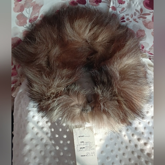 Fur Hat/Headband - Picture 1 of 3